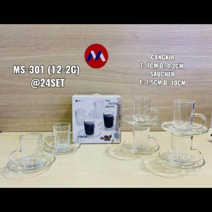 Set Cangkir Tea Cangkir Tatak 6 Pasang Cangkir Gelas Kopi Tea Set Gelas Soivenir Lazada 5493