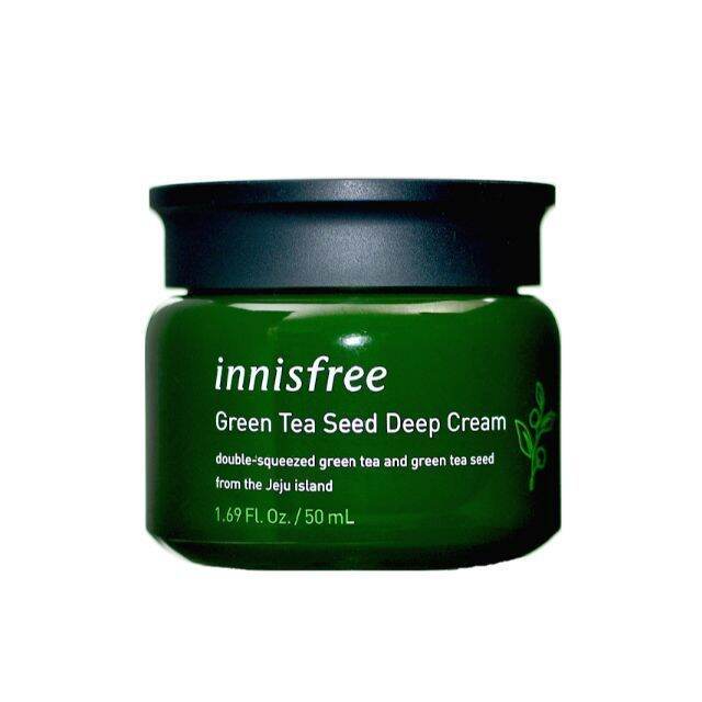 Innisfree The Green Tea Seed Deep Cream ขนาด 50ml. สูตรที่เข้มข้นเนื้อ