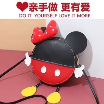 LV Mickey mouse Cross body bag, Women's Fashion, Bags & Wallets, Cross-body  Bags on Carousell