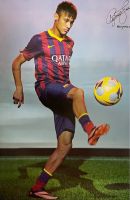 โปสเตอร์นักเตะ เนย์มาร์ Neymar