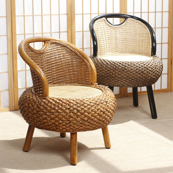 Rattan Woven Adult Woven Rattan Chair Armchair Household Living Room