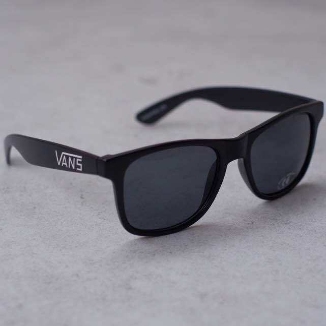 Original Vans Spicoli 4 Shades Black Matte Big Logo Sunglasses Lazada 6346