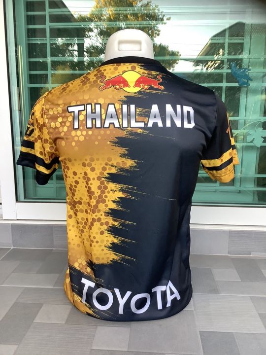 เสื้อกีฬา-พิมพ์ลาย-ลายช้างไทย-รุ่นใหม่-ใส่สบาย-สวยมาก