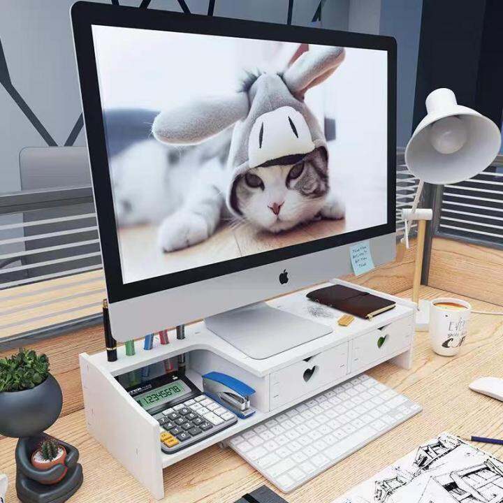 New Monitor Stand Desk Laptop Holder Computer Bracket Multifunction