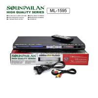 SOUNDMILAN​ ซาวด์มิลาน เครื่องเล่น DVD  VCD CD รุ่น ML-1595(ส่งฟรี)