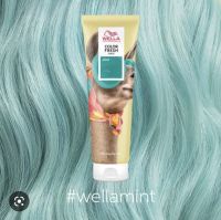 Wella color fresh mask 150ml สี Mint มาร์ค เปลี่ยนสีผมด้วยตัวเองพร้อม บำรุงผม