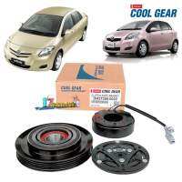 หน้าคลัช คอมแอร์ CoolGear TOYOTA VIOS NCP93 YARIS NCP91 ปี2007-12 (0030) Denso