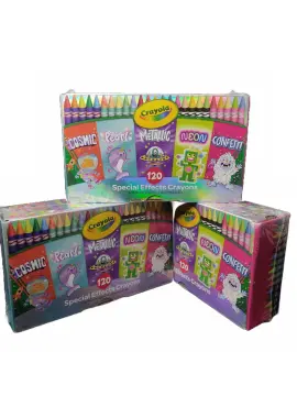 FPS FairPriceSupplies] Crayola Non-Toxic Kids Art Crayons - 120 colours