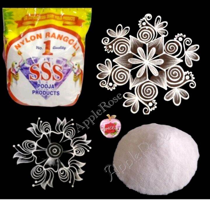 1kg white colour rangoli powder sand/Art sand white/Rangoli kolam sand