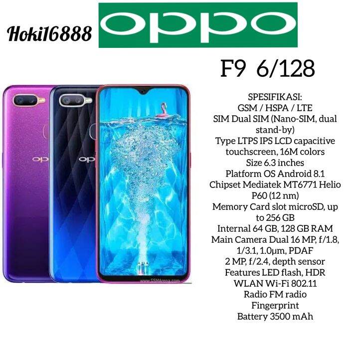 gambar hp oppo f9 ram 6