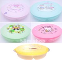 กล่องคิตตี้ ชามหลุม กล่องข้าว 2 ช่อง ลายลิขสิทธิ์ Sanrio