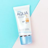 ครีมกันแดดมิสทินสูตรน้ำ Mistine Aqua Base Sunscreen Facial Cream 20gEXP:09/03/23