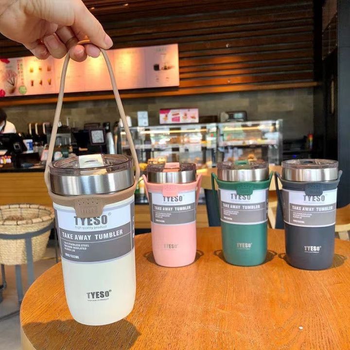 Newest Tyeso 550ml/710ml Take Away Tumbler Wholesale Customized Stainless  Steel Insulated Tumbler with Silicone Rope - China Stainless Steel Tumbler  and Tyeso Tumbler price