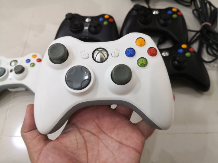 จอยxbox360-ของแท้มือสอง-original-use-good-ใช้งานได้ดี