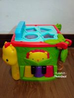 #มือ2#กล่องกิจกรรม fisher price Play&amp;learn activity cube⁣