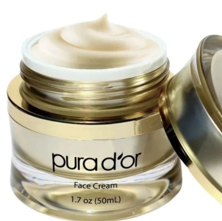 pura-dor-golden-glow-face-cream-ขนาด-50-ml-ครีมบำรุงหน้า-ตอนกลางคืน-ของแท้นำเข้าจาก-อเมริกา-ราคา-990-บาท-exp-02-25