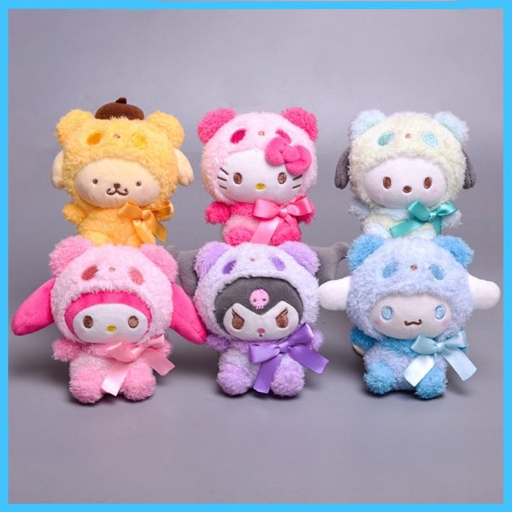 Mini Cute Sanrio Collection Toy 12cm Comfortable Plush Doll Game ...