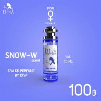 กลิ่นสโนไวท์ ( SNOW-W )  ‼️ติดทน 8-12 ชม. ‼️ขนาด 35ML.   ✅สินค้ามีปัญหาเคลมได้