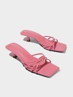 Rubi by cotton on รองเท้าส้นเข็ม รุ่น Jen Mule - สี Fuchsia?size37?ราคาเต็ม 1,490.- ใช้งาน 2ครั้ง