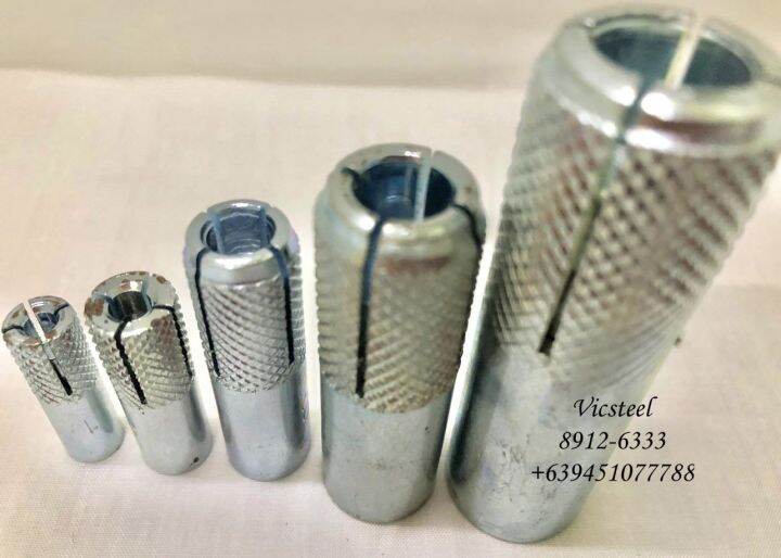 Grip Anchor 100 pcs per order 1/4 5/16 3/8 1/2 5/8 | Lazada PH