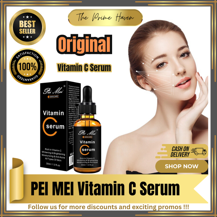 PEI MEI Vitamin C Serum/Melasma and Pekas Remover/Niacinamide Serum