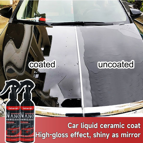 Ceramic Coating For Cars Paint Mirror Shine Crystal Wax Spray Nano