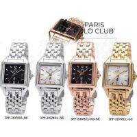 *ส่งฟรี* Paris Polo Club นาฬิกาผู้หญิง รุ่น 3PP-3PP-2107811L  สีโรสโกลด์ /สีทอง