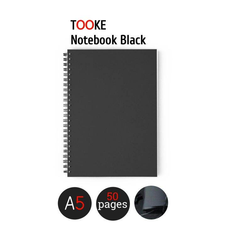 NOTEBOOK BLACK BUKU HITAM SCRAP BOOK BLACK PAPER Lazada Indonesia