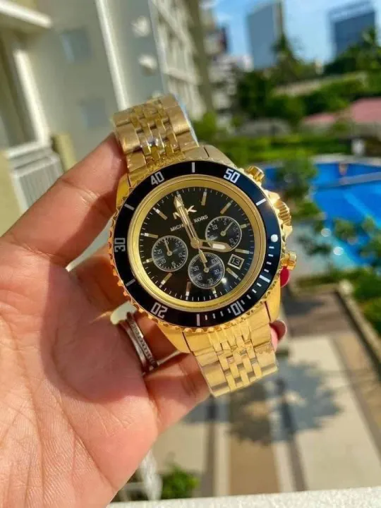 Original Michael kors Watch? ♥️Pawnable in Selected Pawnshop ♥️US GRADE ♥️  Battery operated ♥️Non Tarnish ♥️Water resistant Complete inclusion ?  Paperbag Box Manual Tag For more inquires pm me Thankyou ? | Lazada PH