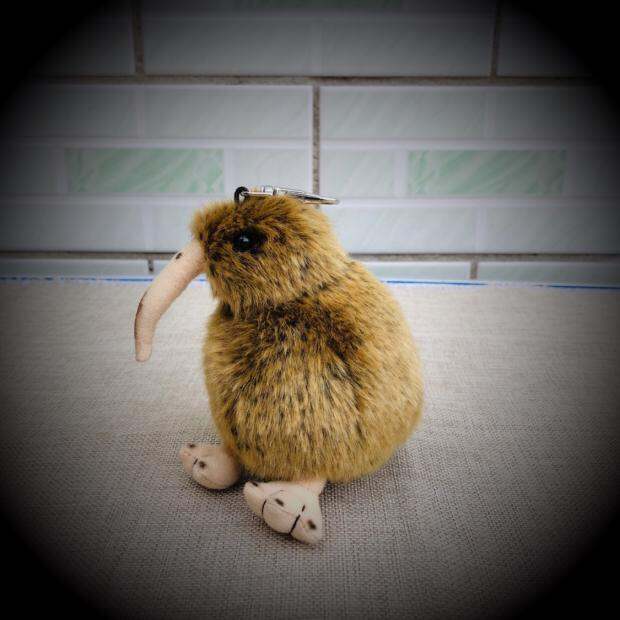 KIWI KIWI Bird Stuffed Toy New Zealand Kiwi Bird Keychain Kiwibird