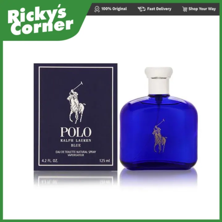 Ralph Lauren Polo Blue 125ml USA AUTHENTIC PERFUME | Lazada PH