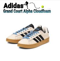 รองเท้าอดิดาส Grand Court Alpha Cloudfoam รองเท้าลำลองผู้ใหญ่ รับประกันแท้จากห้าง