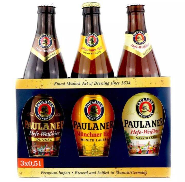 ( TTHEE ) PAULANER Variety Pack Beer 3 x 500ml Lazada PH