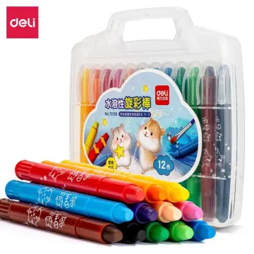 สีเทียนประกายมุก เมทัลลิก Rainbow Sparkle Watercolor Gel Crayons