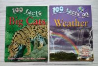 หนังสือภาษาอังกฤษ 100 facts :  Big Cats  Weather ความรู้ทั่วไป knowledge book
