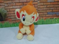 #Toreba#Pokemon# Relaxing Time Big Plushy -Chikorira, Chimchar 32cm.