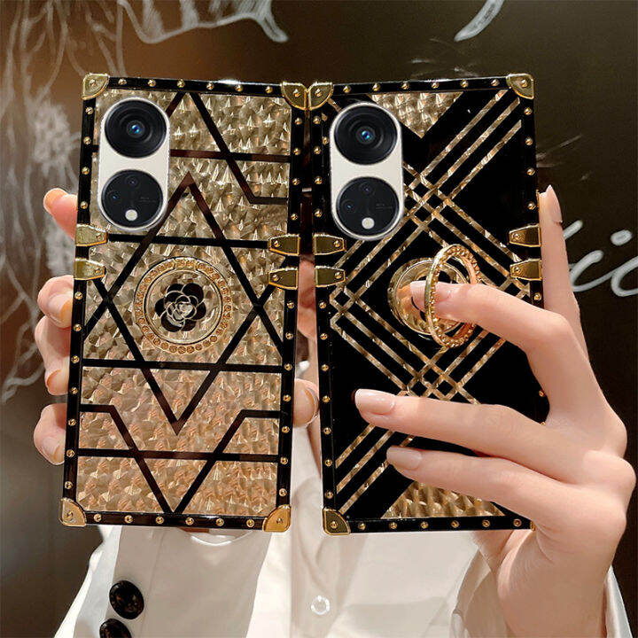 Casing For Samsung Galaxy S23 Fe S23fe S23 Ultra Plus S23ultra S23 5g Flower Ring Phone Case 