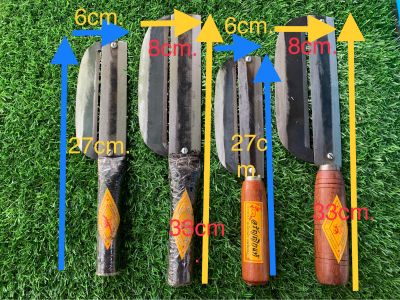 มีดปอกอ้อย มีดสองคม อรัญญิกแท้100% คมกริบทุกเล่มใช้งานไม่มีสะดุดแข็งแรงทนทาน ✔️ขนาด มีดปอกอ้อยใหญ่ด้ามเหล็ก/ไม้ ยาว33*กว้าง8*สูง4เซนติเมตร ✔️ขนาด มีดปอกอ้อยเล็กด้ามเหล็ก/ไม้ ยาว27*กว้าง6*สูง4เซนติเมตร
