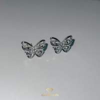 Butterfly Earrings(Gold,Silver) | GemSmyth.Argento