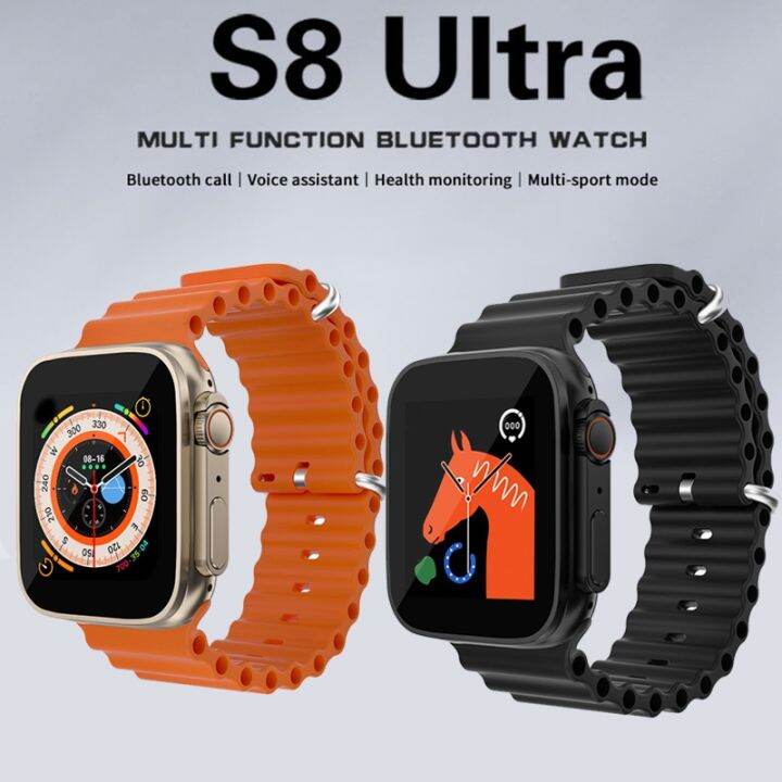 1.44 Inch S8 ULTRA Smartwatch Sports Heart Rate Detection Bluetooth