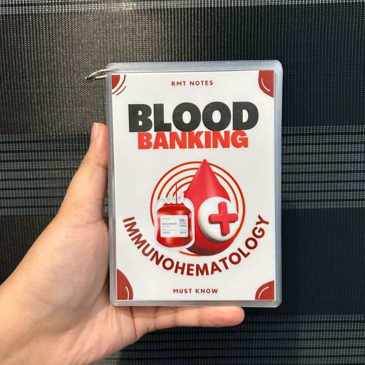 MEDTECH BLOOD BANKING (IMMUNOHEMATOLGY) by RMT NOTES Lazada PH