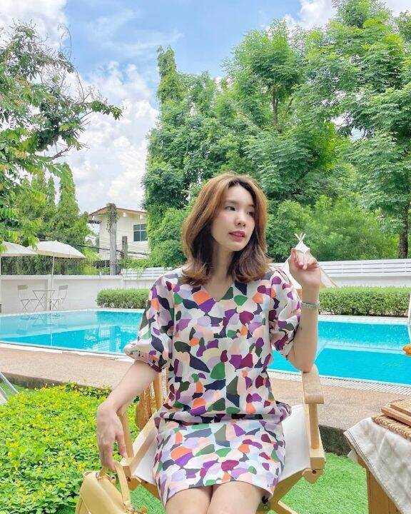 TeaTime Dress Lazada.co.th