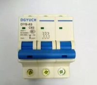 เบรกเกอร์ DGYUCH DZ47-63-C63 - 400V 10kA วงจรป้องกัน