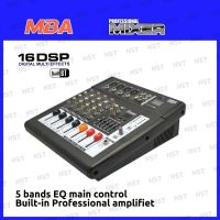 MBA เพาเวอร์มิกเซอร์ 4ช่อง รุ่น MB-400BT แถมฟรีสายลำโพง 2 เส้น