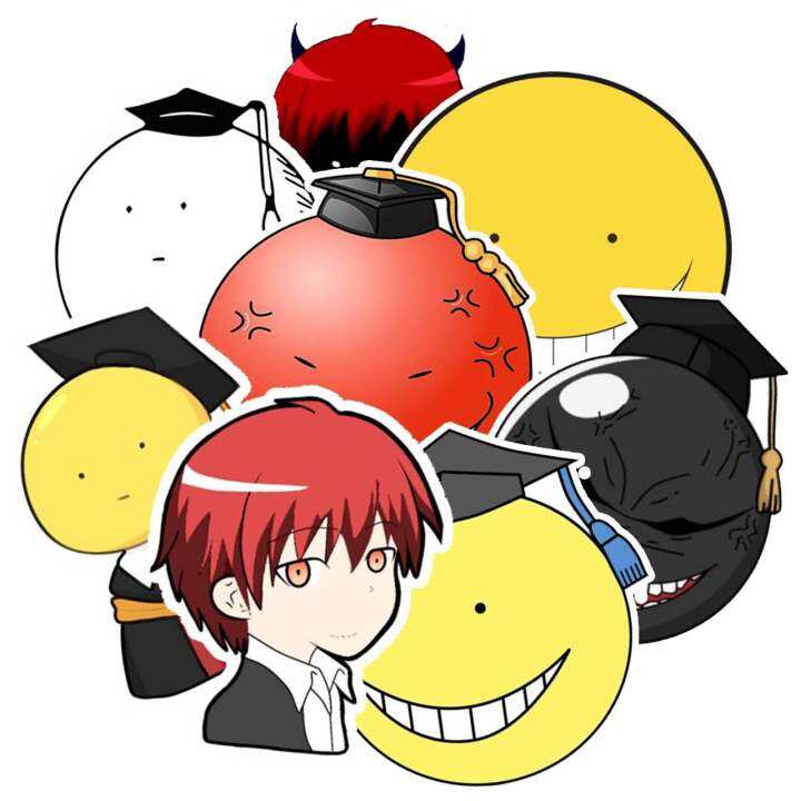 Assassination Classroom Anime Sticker Pack 30pcs Lazada Ph 