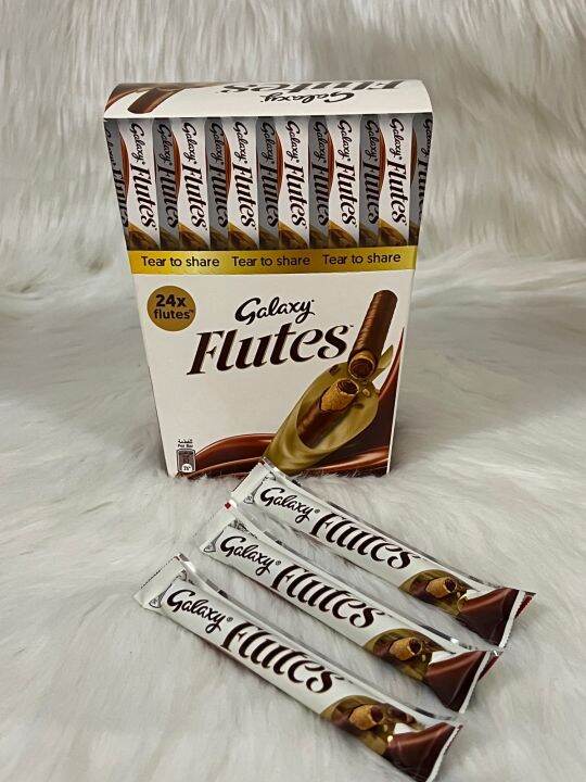 GALAXY FLUTES CHOCOLATE SINGLE SHARE (24 x 11.25g) Lazada PH