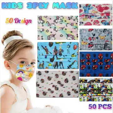 50PCS Disposable Face Masks for Kids 3-Ply Breathable Cute Safety Face  Masks with Elastic Earloop for Girls Boys - China Kids Mask, 3-Ply Face  Mask