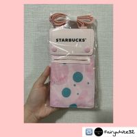 กระเป๋าสตาร์บัคส์ Everyday Bag กระเป๋าสะพายอเนกประสงค์ Spring pastel สีชมพู ลายดอกไม้