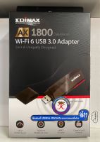 USB.Wireless Edimax AX1800 WiFi6 USB 3.0 (EW-7822UMX) (รับประกันตลอดอายุการใช้งาน)