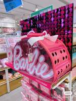 Barbieกระเป๋าเจลลี่แฟชั่นชุดบาร์บี้สีชมพูแท้